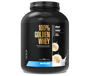 Maxler 100% Golden Whey Protein - 24g of Premium Whey Protein Powder per Serving - Pre, Post & Intra Workout - Fast-Absorbing Whey Hydrolysate, Isolate & Concentrate Blend